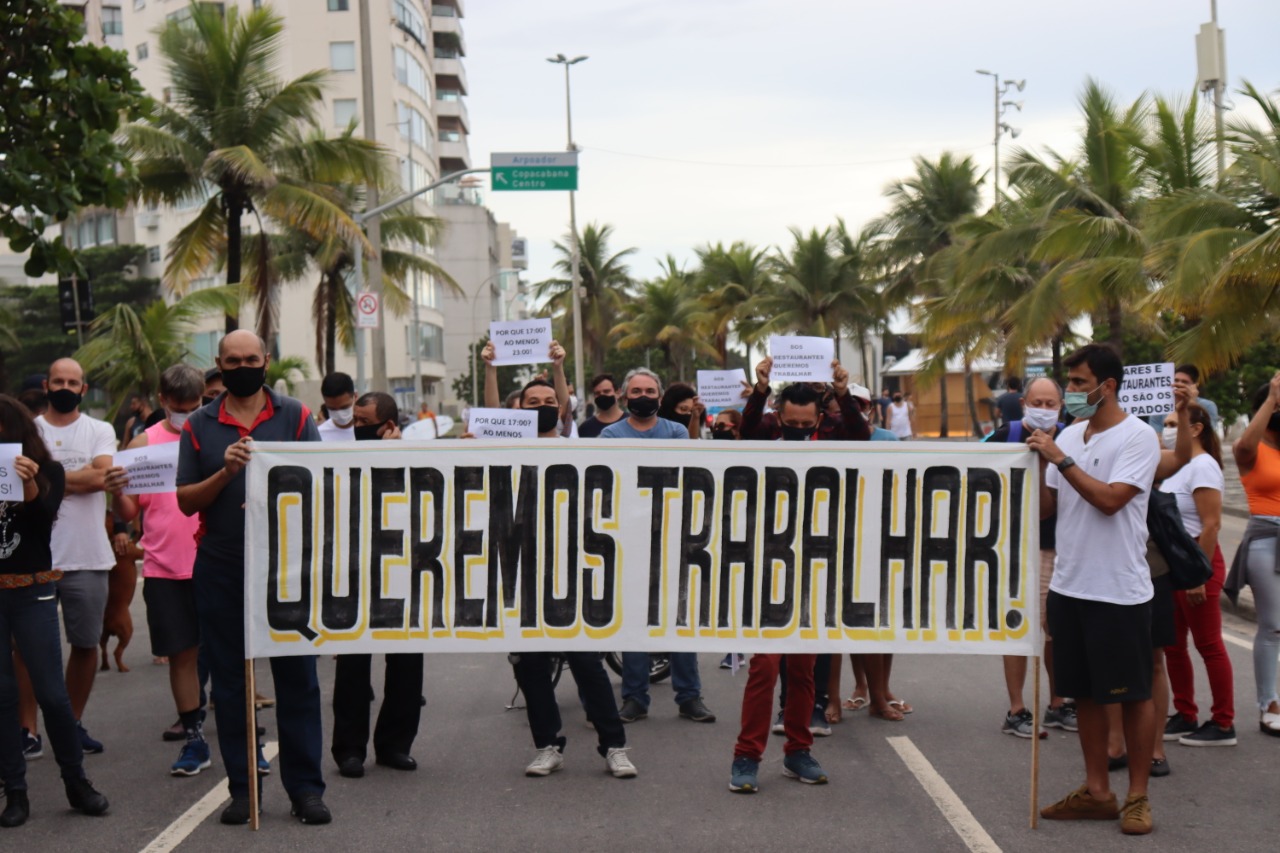 Protesto no Rio 
