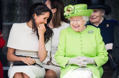 Meghan Markle e Rainha Elizabeth II