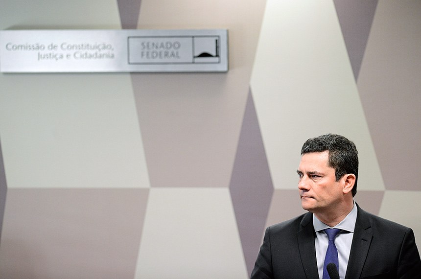 O ex-ministro da Justiça e Segurança Pública Sergio Moro