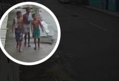 Imagens mostram meninos de Belford Roxo no dia do desaparecimento 