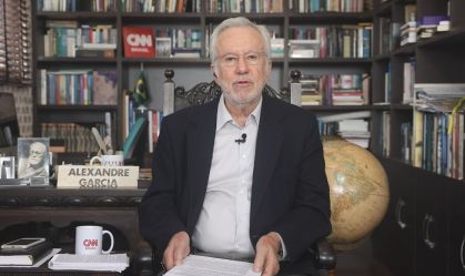 Alexandre Garcia no quadro Liberdade de Opinião