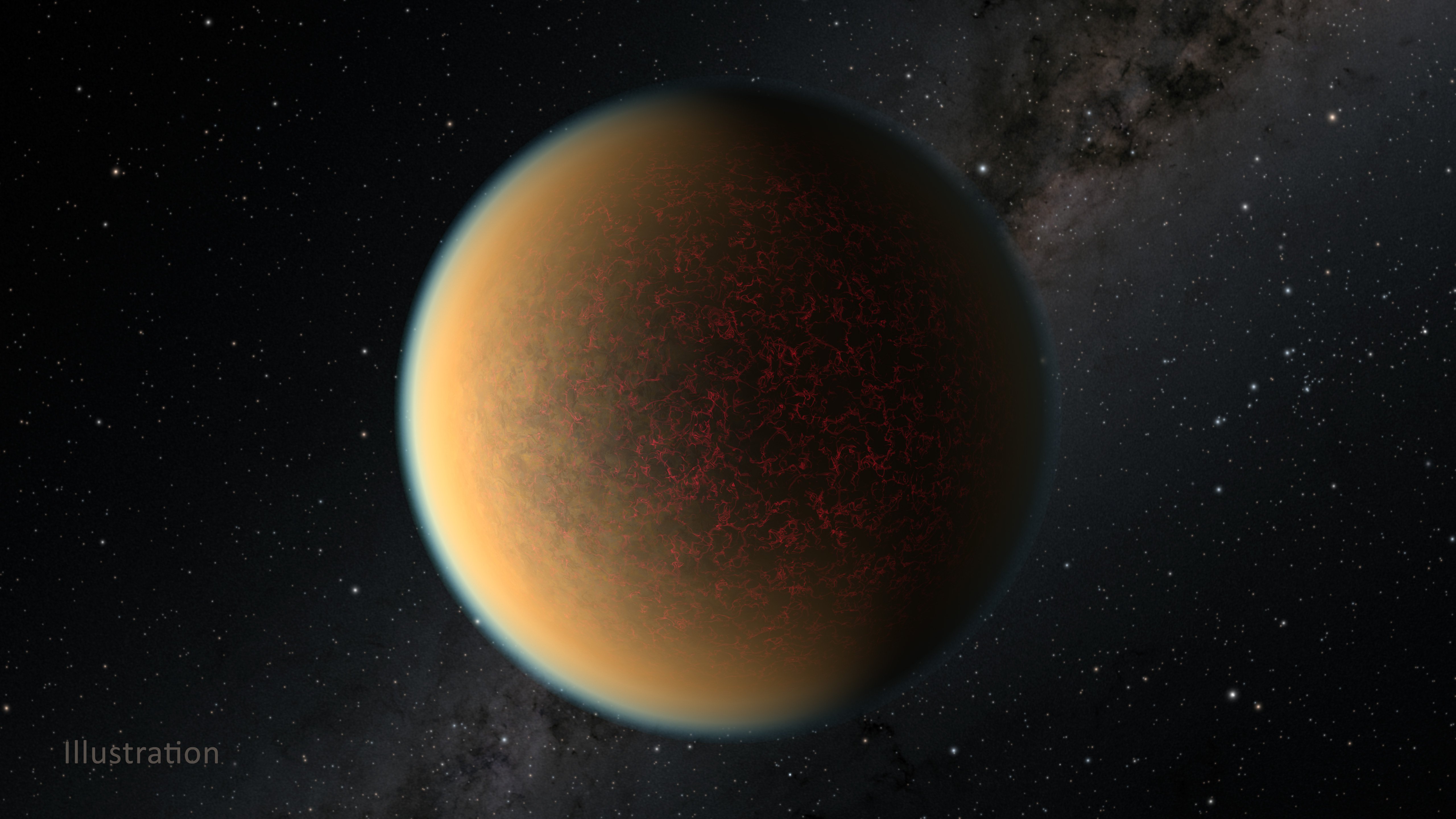 A atmosfera enevoada do exoplaneta GJ 1132 b