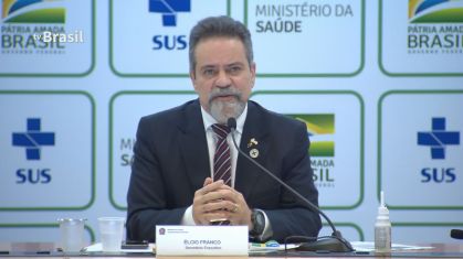 secretário-executivo do Ministério da Saúde, Elcio Franco