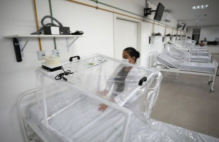 Hospital provisório - Coronavírus - Manaus