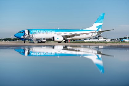 Avião da Aerolineas Argentinas
