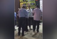 Prefeito de Cuiabá descumpre decreto ao beber na rua e aglomerar