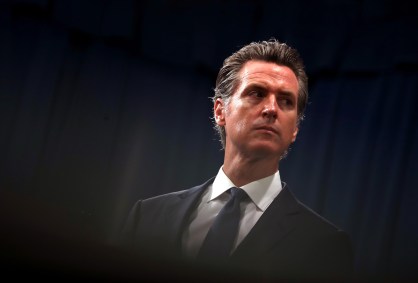 Governador da Califórnia Gavin Newsom