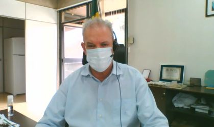 O secretário Geraldo Resende falou sobre os óbitos por Covid no MS