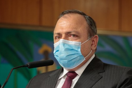 O ministro da Saúde Eduardo Pazuello