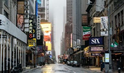 Nova York em lockdown