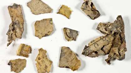 Fragmentos encontrados são os primeiros pedaços de texto bíblico