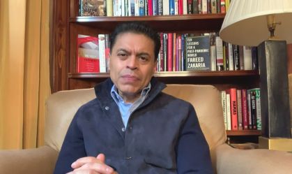 O escritor e âncora da CNN Americana, Fareed Zakaria (16.mar.2021)