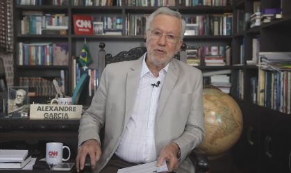 Alexandre Garcia no quadro Liberdade de Opinião