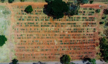 Alta de mortes por Covid-19 pressiona sistema funerário em capitais