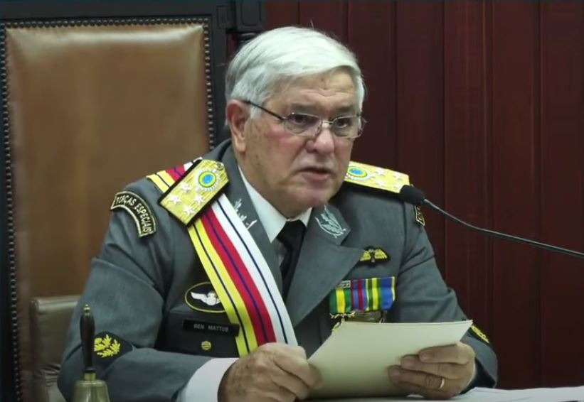 Luis Gomes Mattos toma posse como presidente do Superior Tribunal Militar
