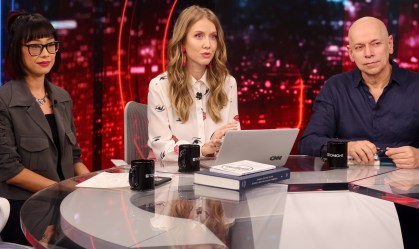 CNN Tonight, apresentado por Mari Palma, Gabriela Prioli e Leandro Karnal