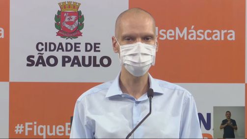 O prefeito de São Paulo, Bruno Covas