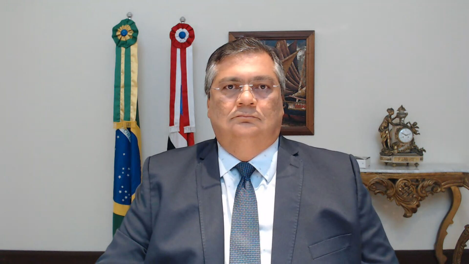 O governador do Maranhão, Flávio Dino (PCdoB) (18.mar.2021)