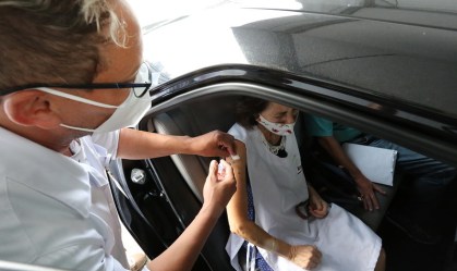 Metade da população idosa de São Paulo já recebeu dose da vacina contra Covid-19