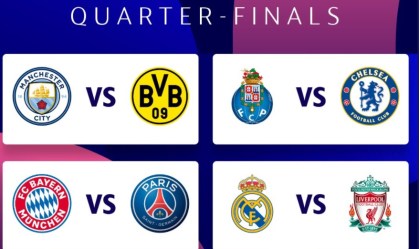 Bayern enfrentará PSG nas quartas de final da Champions League; veja duelos