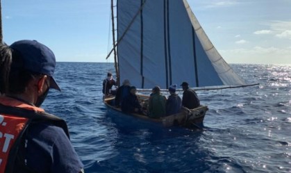 Barco de imigrantes interceptado nos EUA