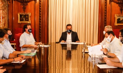 Governador Cláudio Castro se reunirá com os prefeitos Eduardo Paes e Axel Grael 