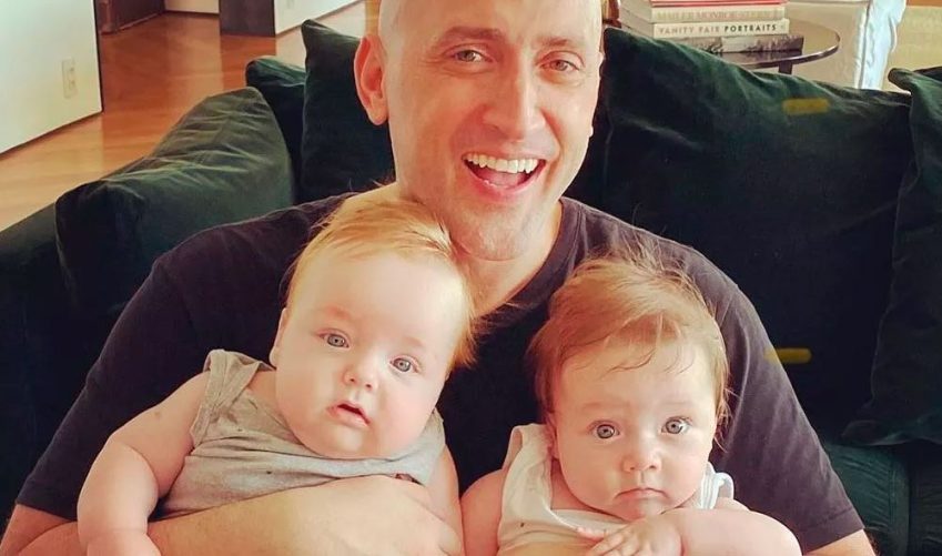 Paulo Gustavo, que faleceu no início do ano, e seus filhos, Romeu e Gael / Reprodução/Instagram