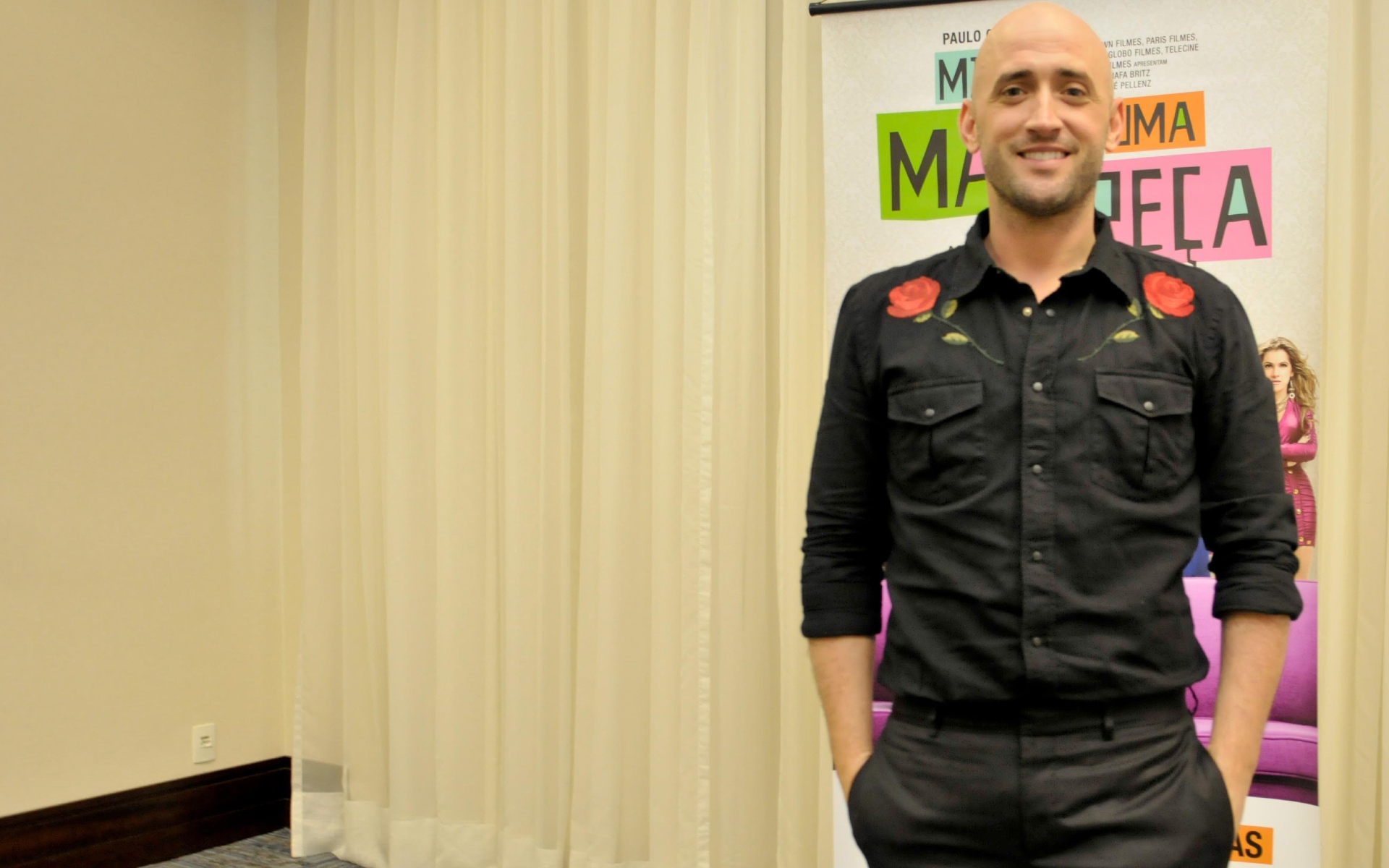 Paulo Gustavo promove o filme 'Minha Mãe é uma Peça', em São Paulo