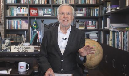 Alexandre Garcia no quadro Liberdade de Opinião