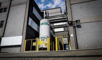Tanque de oxigênio para abastecimento do Hospital Regional de Osasco