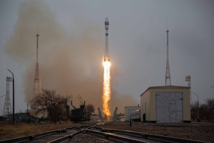 Lançamento do NanoSatC-Br2 a bordo do foguete russo Soyuz-2