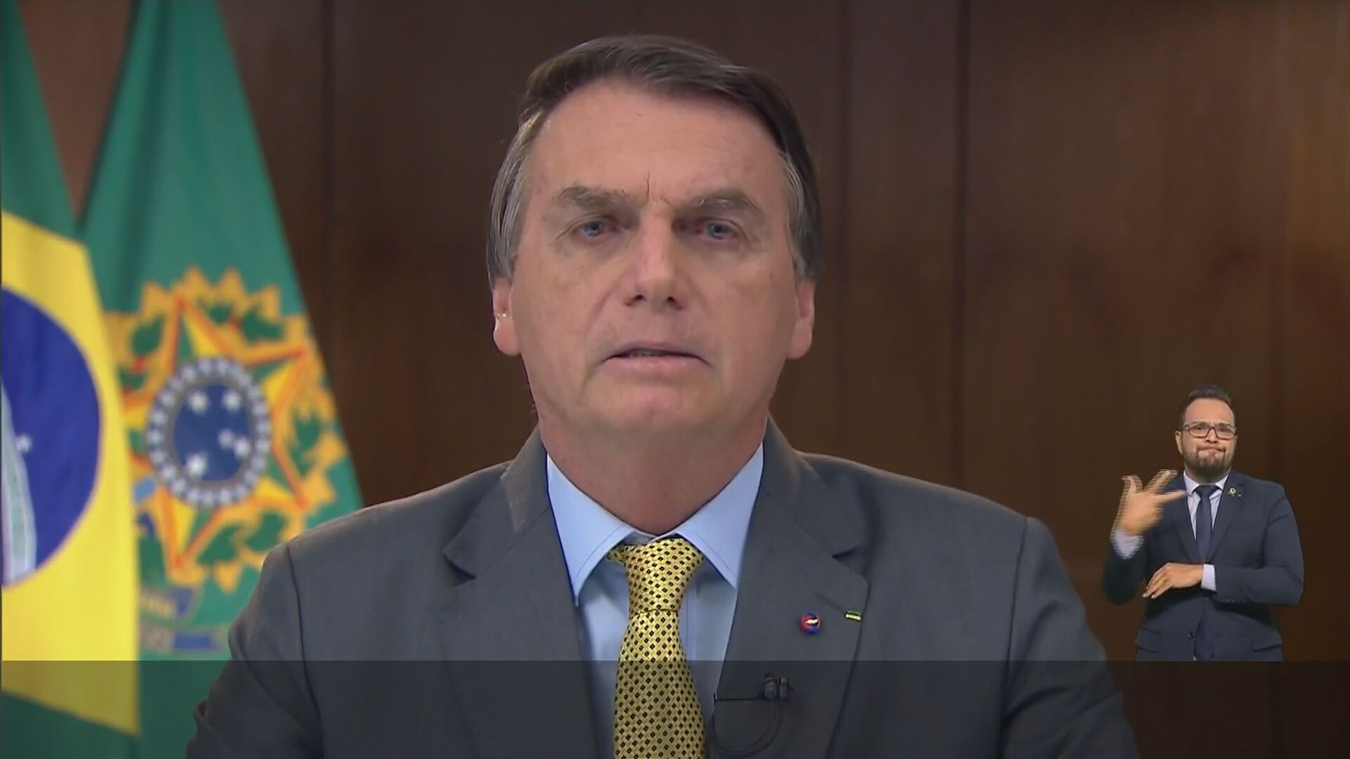 Pronunciamento do presidente Jair Bolsonaro (23.mar.2021)