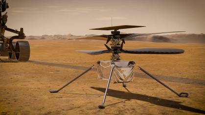 Ingenuity faz parte do rover Perseverance, da Missão Marte 2020