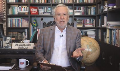 Alexandre Garcia no quadro Liberdade de Opinião