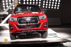 Crash-teste da Hilux
