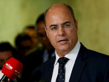 O governador do Rio de Janeiro, Wilson Witzel