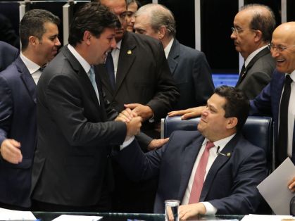 Davi Alcolumbre e Mandetta