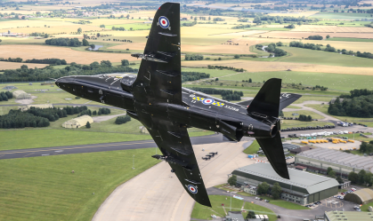 Jato da Força Aérea britânica