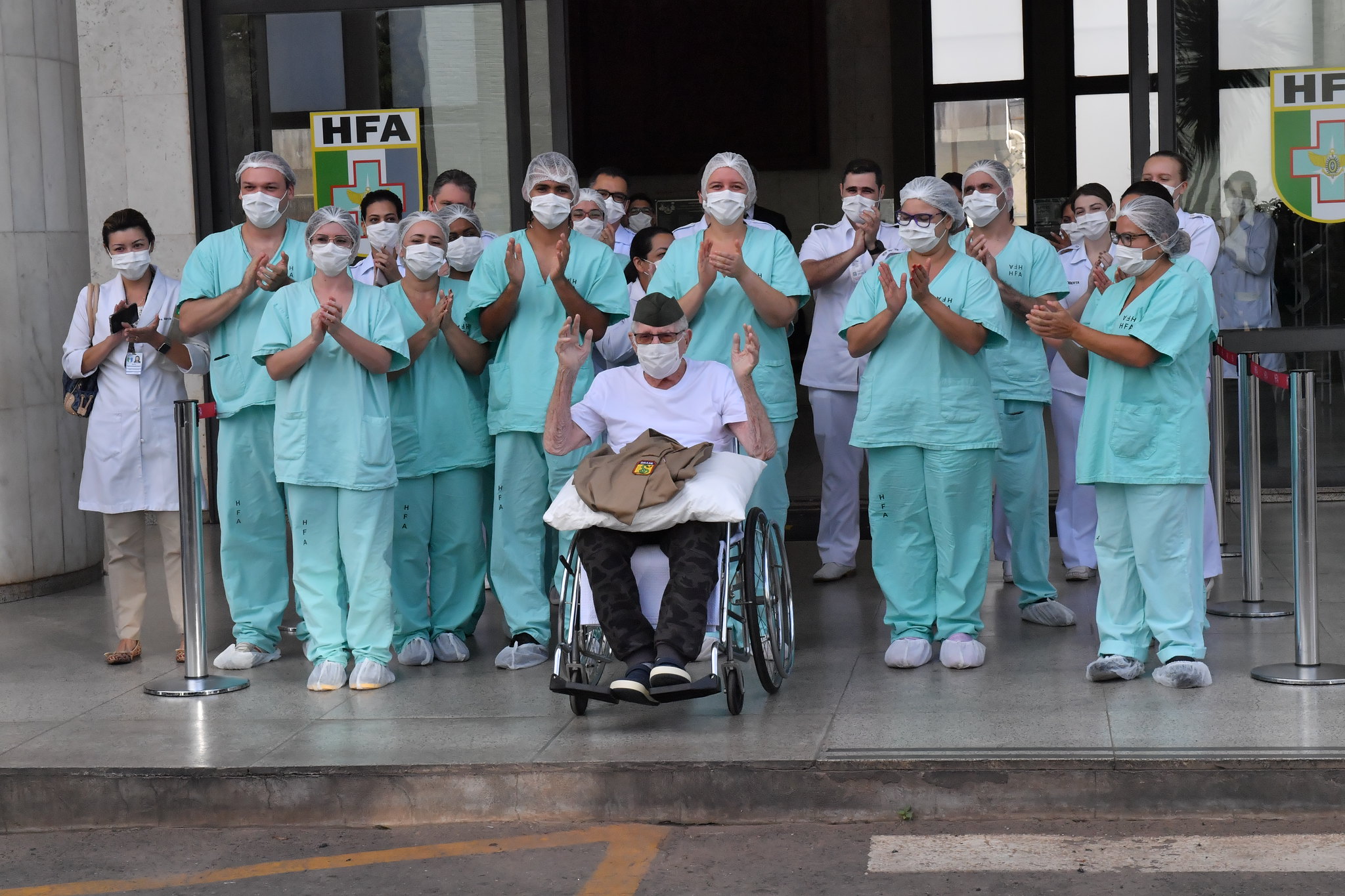 Coronavírus, Ernando Piveta, cura, Hospital das Forças Armadas, FEB