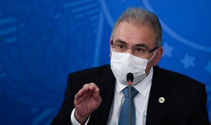O ministro da Saúde Marcelo Queiroga