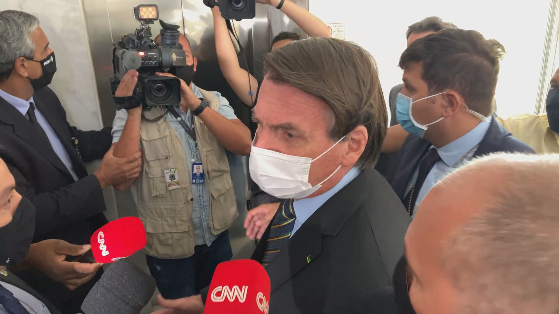 O presidente Jair Bolsonaro