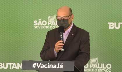Dimas Covas diz que Butantan pode não ter mais vacinas após o dia 14