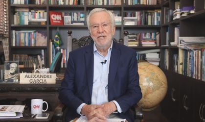 Alexandre Garcia no quadro Liberdade de Opinião