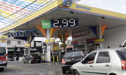 Posto de combustíveis no Rio de Janeiro (RJ) 05/03/2021 