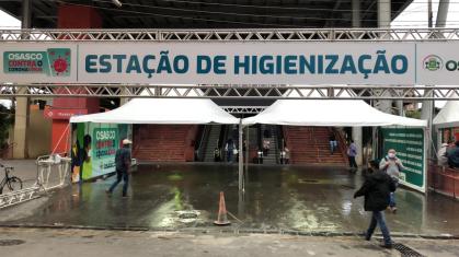 Estação de higienização