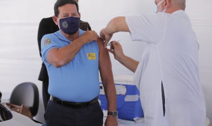 O vice-presidente Hamilton Mourão 
