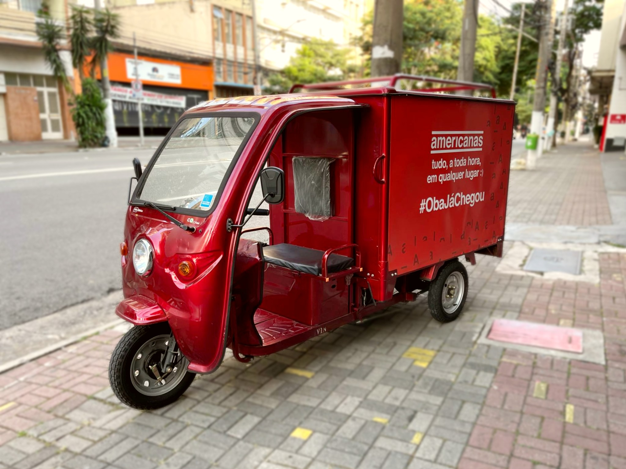 Tuc-tuc da Lojas Americanas