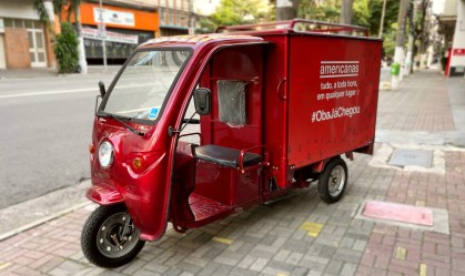 Tuc-tuc da Lojas Americanas