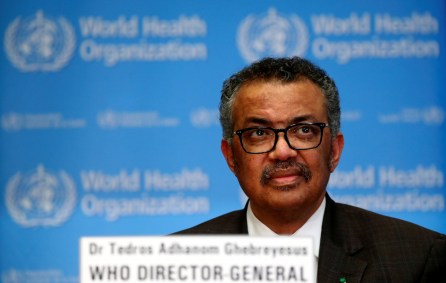Tedros Adhanom, diretor-geral da Organização Mundial da Saúde
