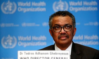 Tedros Adhanom, diretor-geral da Organização Mundial da Saúde